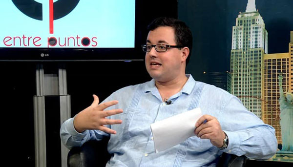 Miguel Dongil en la Televisión de la República Dominicana