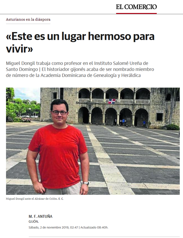 Entrevista a Miguel Dongil sobre la vida en República Dominicana