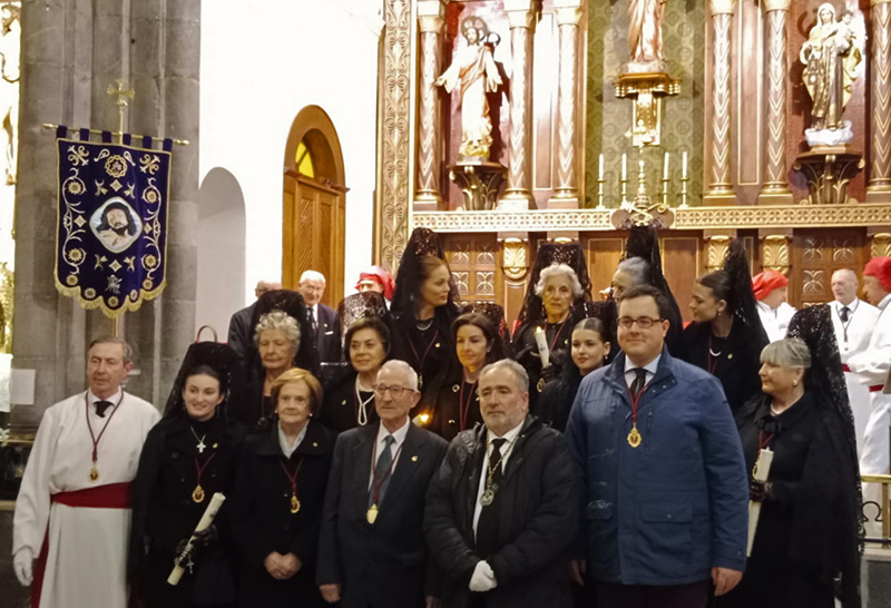 Miguel Dongil en la Semana Santa de Grado de 2025
