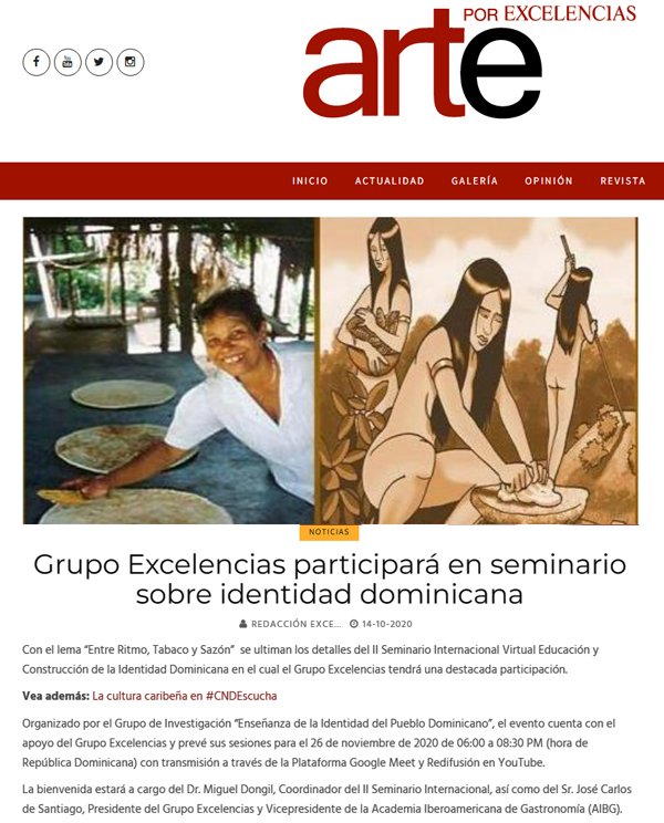 Reseña sobre el II Seminario Internacional sobre Identidad Dominicana, organizado por Miguel Dongil