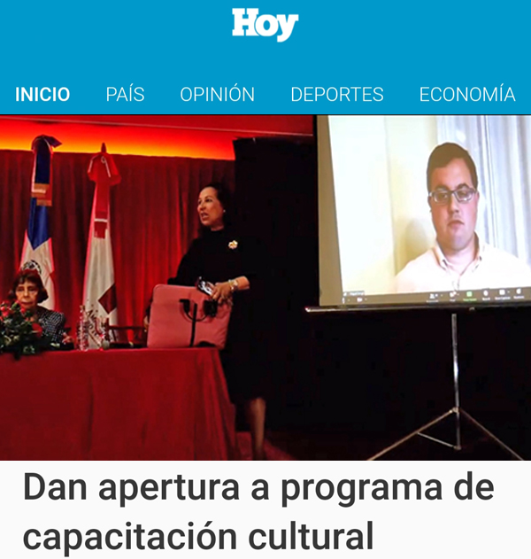 Participación de Miguel Dongil en el Coloquio Internacional sobre Juana de Castilla en el Teatro Nacional Eduardo Brito