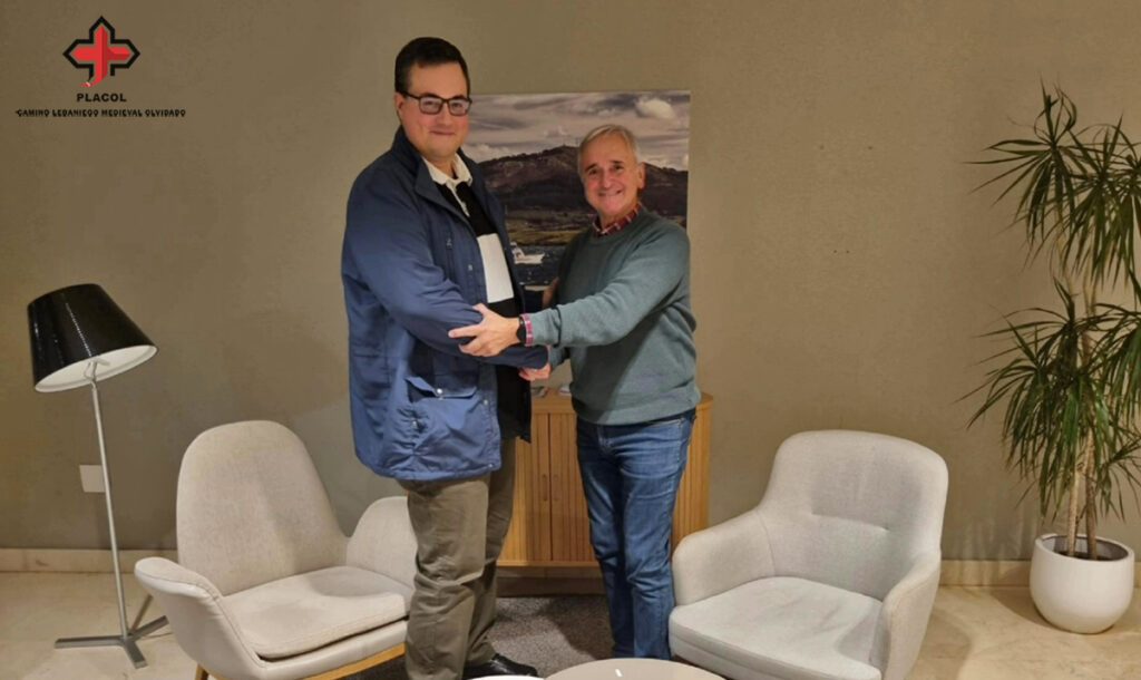 Miguel Dongil reunido con el Presidente de PLACOL, Arturo Raba