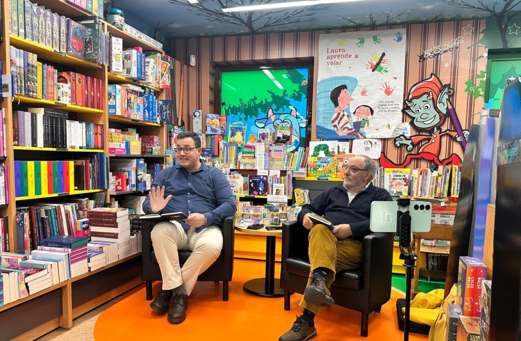 Miguel Dongil y Victor Guerra en Mieres del Camino