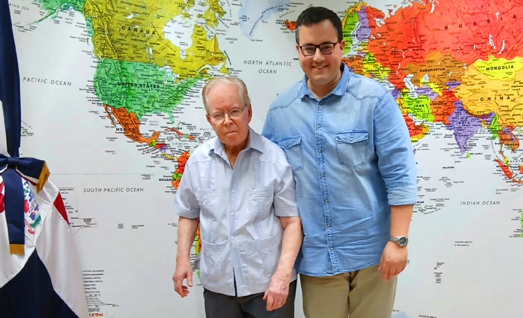 Pepín Corripio Estrada y Miguel Dongil